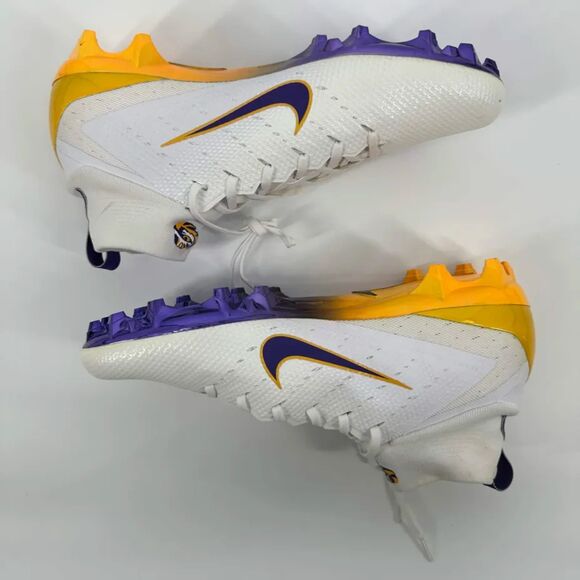 Nike Vapor Untouchable Pro 3 Size 13.5 LSU PE Cleats AQ8815-157 main image 6